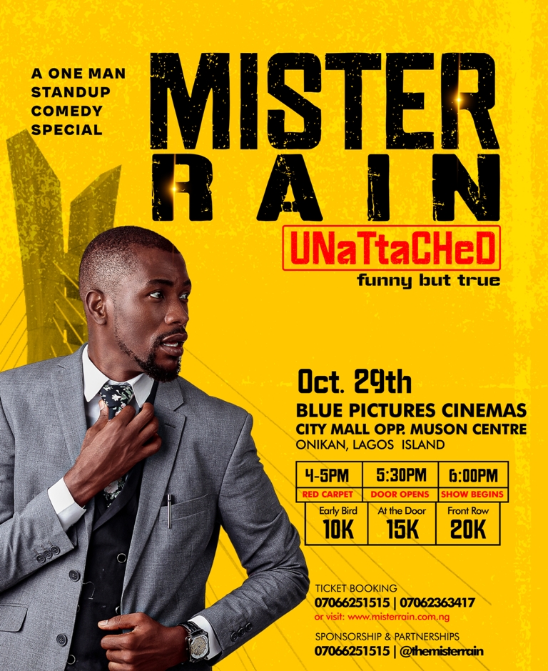 Mister Rain Unattached: A Night of Laughter and Truth